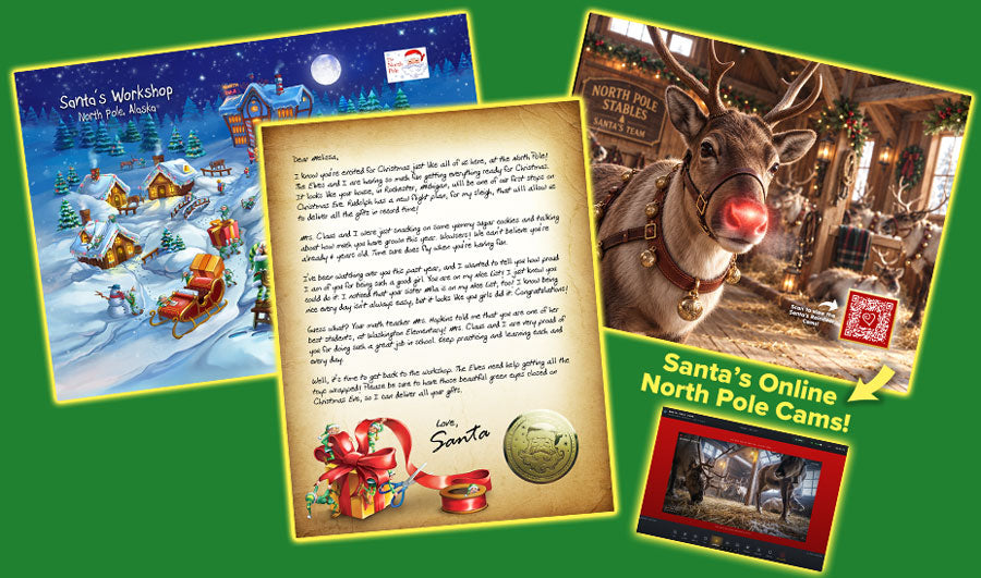 2026 Silver Package From Santa® with Personalized Letter From Santa with Bonuses-Package From Santa®