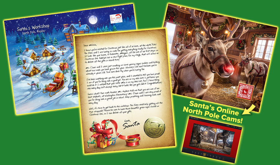 2026 Silver Package From Santa® with Personalized Letter From Santa with Bonuses-Package From Santa®