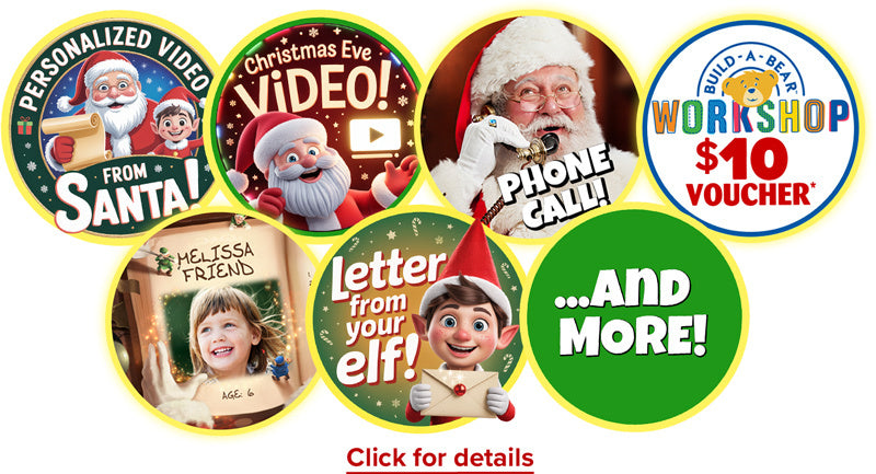 With Every Santa Letter Package!