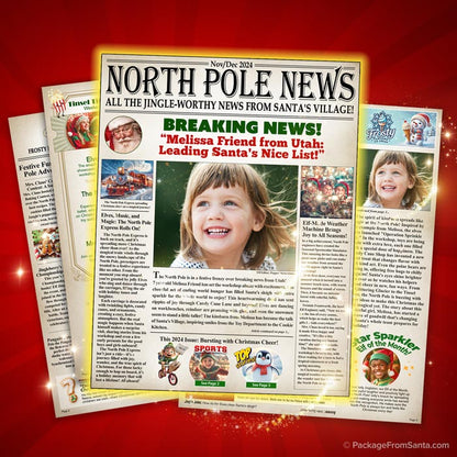 Personalized North Pole News Paper (Personalized)