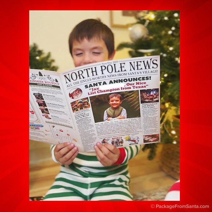 2025 Personalized North Pole News Paper (Personalized) *