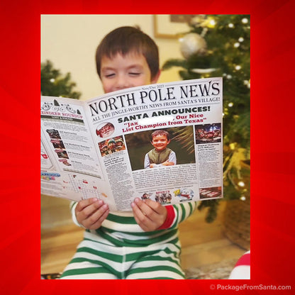 Personalized North Pole News Paper (Personalized)