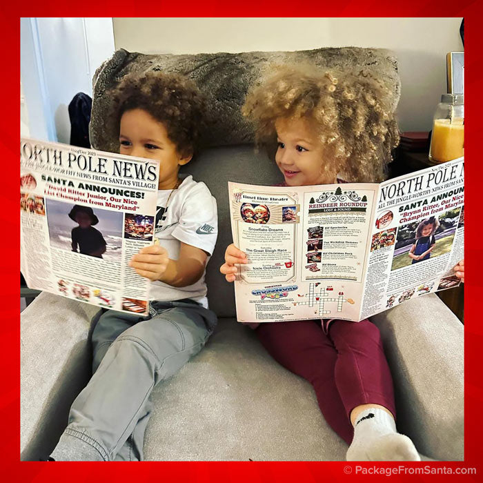 2025 Personalized North Pole News Paper (Personalized) *