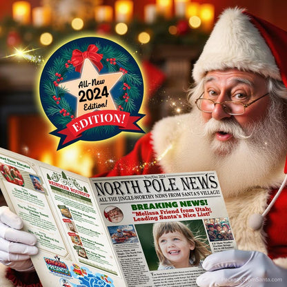 Personalized North Pole News Paper (Personalized)