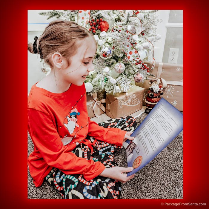 Letters from Santa Personalized for your child from Package From Santa®
