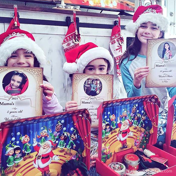 Santas Personalized Nice List Book Page