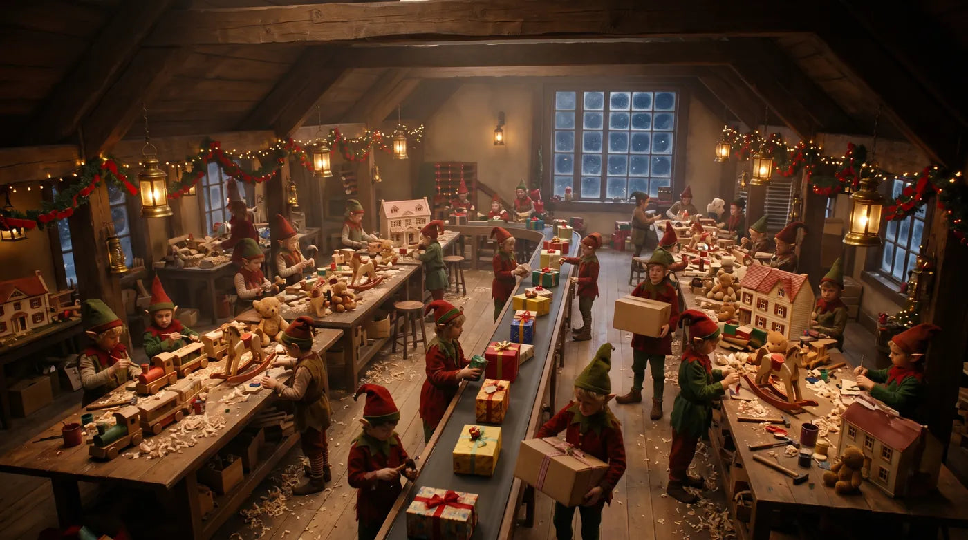 Santa’s Workshop cam: Platinum, Gold and Silver families
