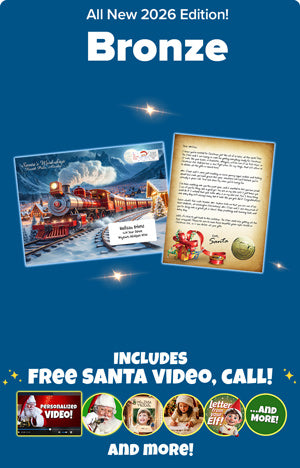 2026 Silver Package From Santa® with Personalized Letter From Santa with Bonuses-Package From Santa®