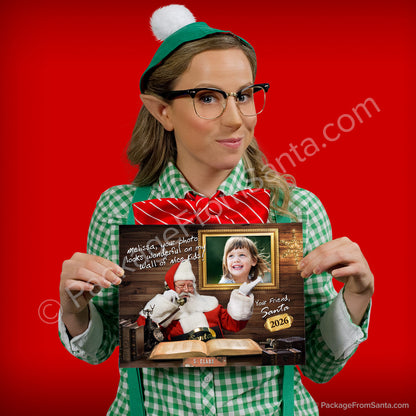2026 Personalized Santa Claus Photo