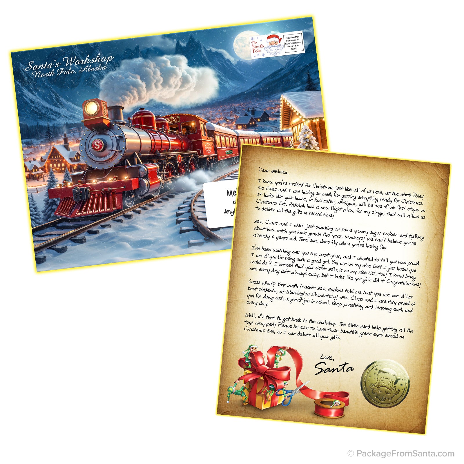 Letters from Santa – Bronze Package 2026 | Package From Santa®