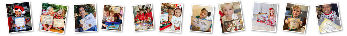 Millions of happy kids receiving their Letters from Santa!