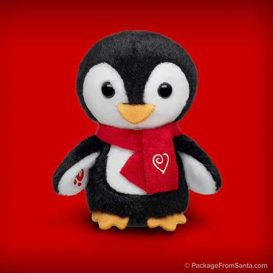 Baby Penguin Plush w/ Certificate of Friendship-Package From Santa®