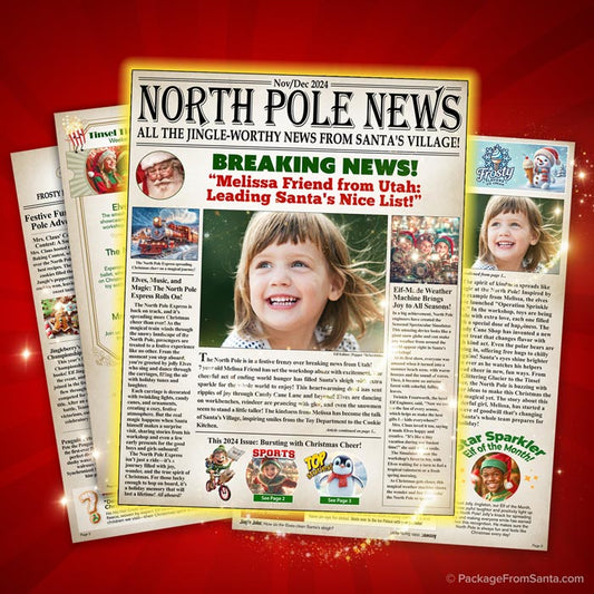 Personalized North Pole News Paper (Personalized) *-Package From Santa®