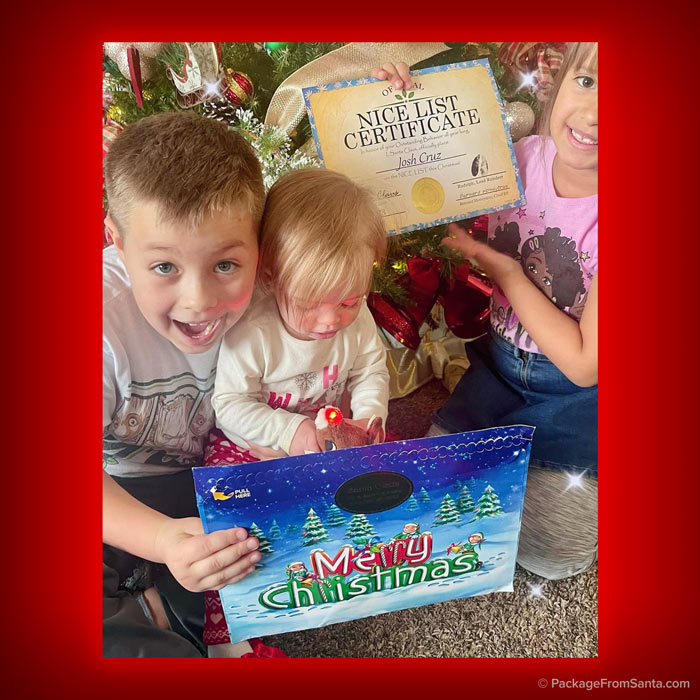 Letters from Santa – Bronze Package 2025 | Package From Santa®