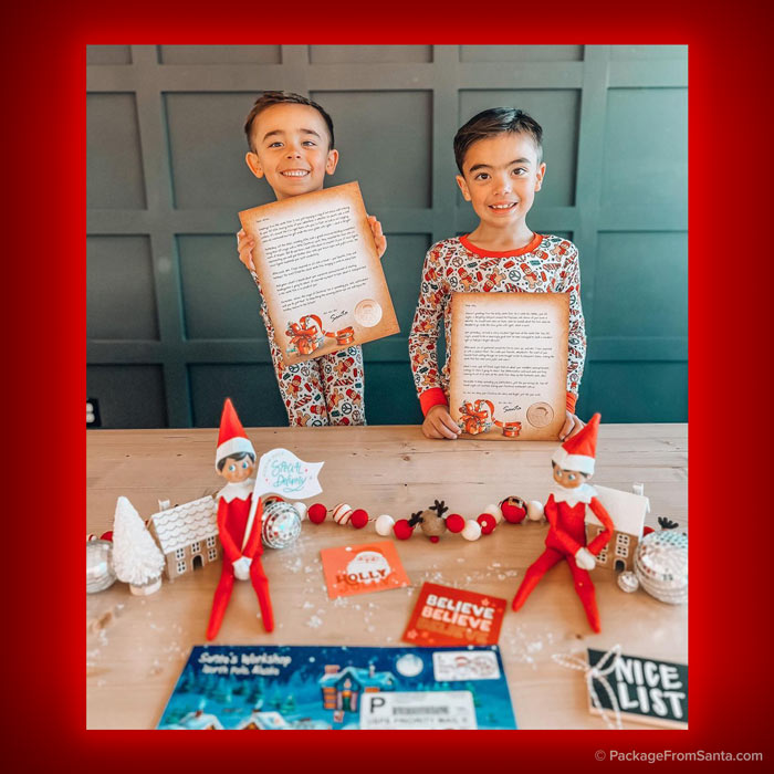 その他 Limited Winter Letter Letters from Santa – Bronze Package 2025 | Package From Santa®