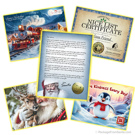 GOLD Package From Santa w/ Bonus Gifts-Package From Santa®