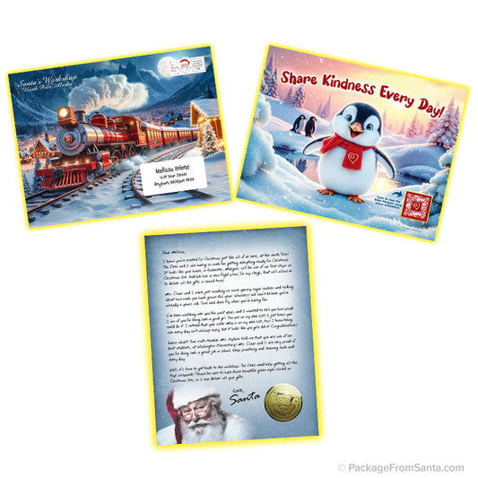 SILVER Package From Santa w/ Bonus Gifts-Package From Santa®