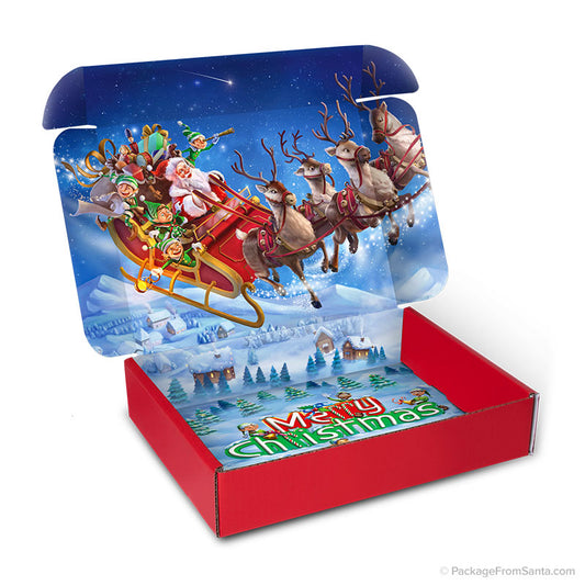 2026 Platinum Package From Santa Red Box - Sleigh Ride-Package From Santa®