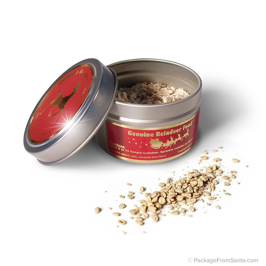 Genuine Reindeer Food in Collector's Tin*