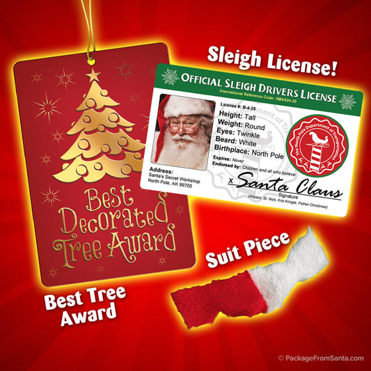 Santa Evidence Kit-Package From Santa®