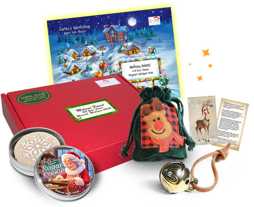 Step 2 = Add more magical items to your personalized letter from Santa package.