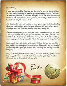 Authentic Personalized Santa Letter! – Package From Santa®