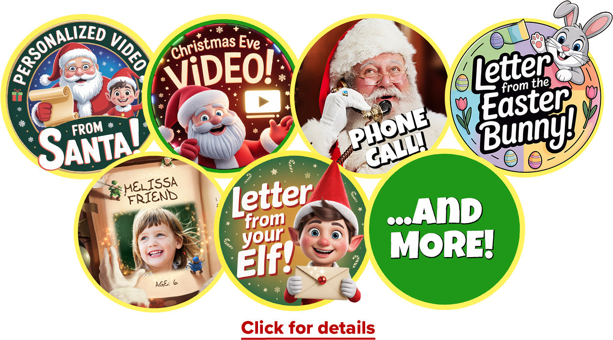 Free Bonus gifts with every letter from Santa! - Product Page
