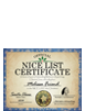 2024 Personalized Nice Certificate